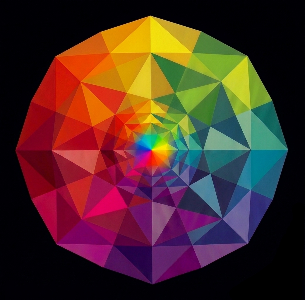 Prism — black background
